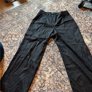 J. Crew Black Wide Leg Pants